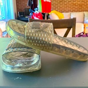 Fenty  x PUMA Jelly Slides Black 8